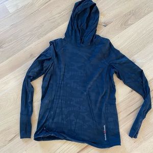 Reebok CrossFit Camo Hooded Athletic Shirt